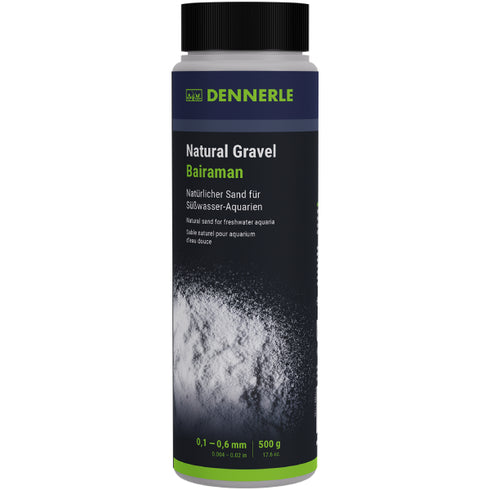 Nisip natural pentru acvariu Dennerle Natural Gravel Bairaman 0.1-0.6mm 500g